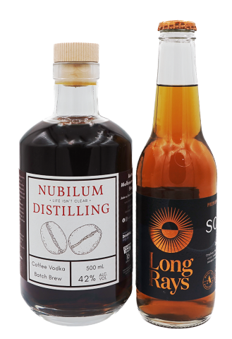 Coffee Vodka BB With Single Long Rays@0.5x